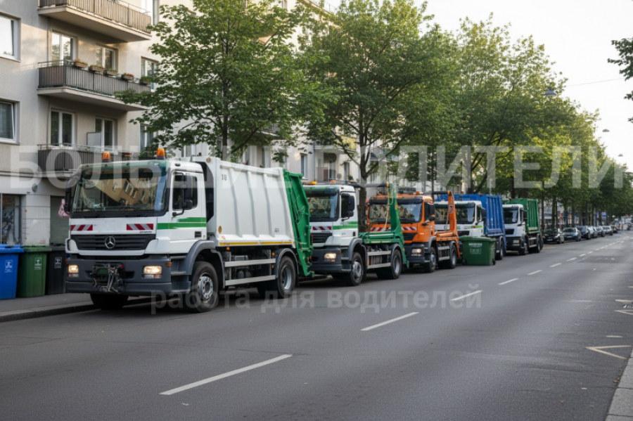 Водитель мусоровоза – востребованная, высокооплачиваемая профессия